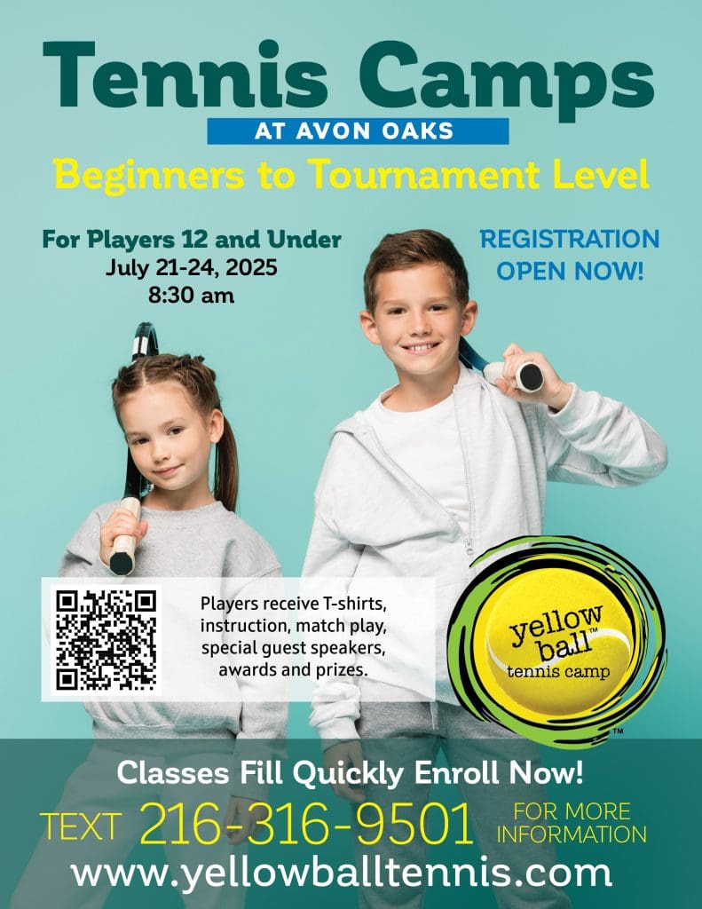 2025 Summer Tennis Camp Under 12